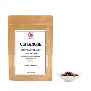 Suplemento dietético Cistanche Suplementos para alívio da constipação Glicosídeos feniletanóides 40 por cento Echinacoside 10 por cento Acteoside 4 por cento